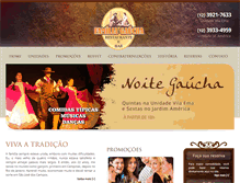 Tablet Screenshot of familiagaucha.com.br